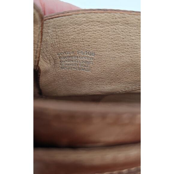 Madewell The Hollis English Saddle Brown Leather Ankle Boots F5108 Size 7 - Picture 3 of 13